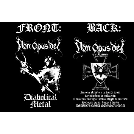 Non Opus Dei- Diabolical Metal (M)